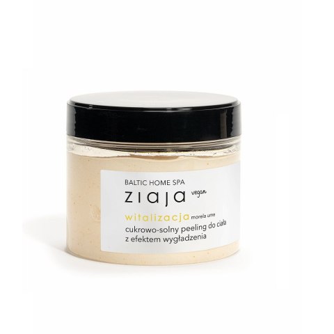 Ziaja Baltic Home Spa Witalizacja cukrowo-solny peeling do ciała z efektem wygładzenia Morela Ume 300ml Ziaja Baltic Home Spa Witalizacja cukrowo-solny peeling do ciała z efektem wygładzenia Morela Ume 300ml