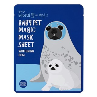 Baby Pet Magic Mask Sheet Whitening Seal rozjaśniająca maska w płachcie 22ml