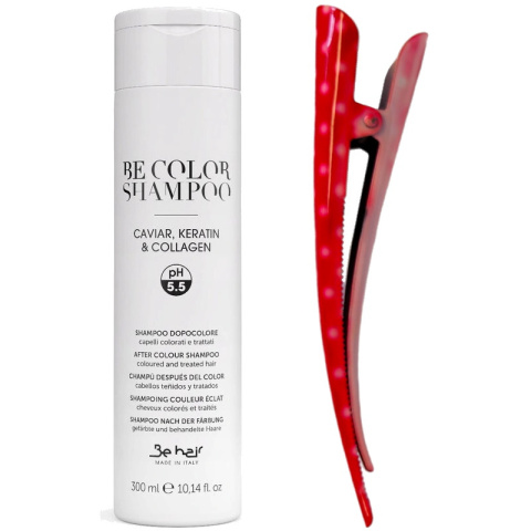 Be Hair Be Color szampon z keratyną do włosów farbowanych 300ml