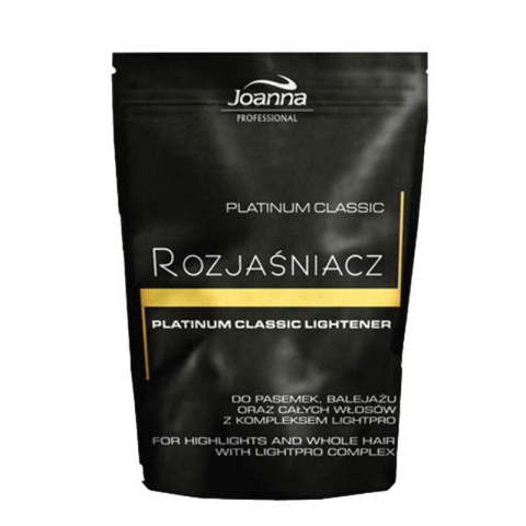 Joanna Professional Platinum Classic złoty rozjaśniacz do włosów 450g Joanna Professional Platinum Classic złoty rozjaśniacz do włosów 450g