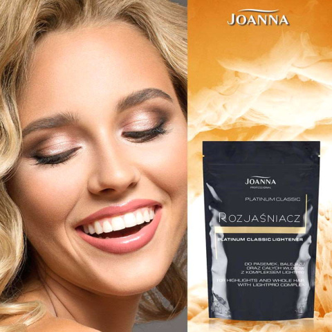 Joanna Professional Platinum Classic złoty rozjaśniacz do włosów 450g Joanna Professional Platinum Classic złoty rozjaśniacz do włosów 450g