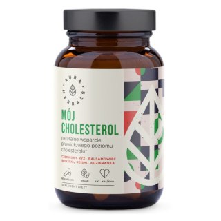 Aura Herbals Mój Cholesterol prawidłowy poziom cholesterolu suplement diety 60 kapsułek