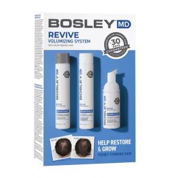 Revive Non Color-Treated zestaw szampon do włosów 150ml + odżywka do włosów 150ml + pianka bez spłukiwania 100ml BosleyMD