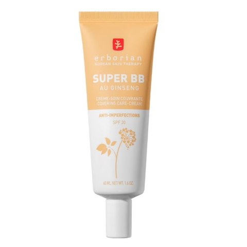 Super BB Cream kryjący krem BB do twarzy Nude 40ml Erborian Super BB Cream kryjący krem BB do twarzy Nude 40ml Erborian