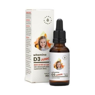 Aura Herbals Witamina D3 Junior suplement diety 30ml