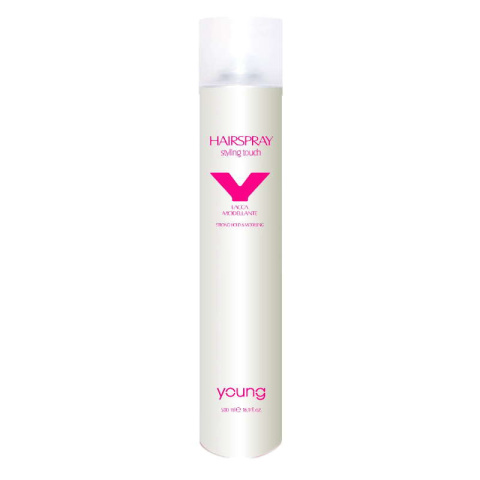 Young Hairspray mocny lakier do włosów 500ml Young Hairspray mocny lakier do włosów 500ml