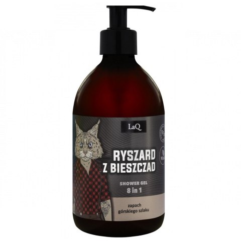 LaQ Żel pod prysznic 8w1 Ryszard z Bieszczad Exlusive 500ml LaQ Żel pod prysznic 8w1 Ryszard z Bieszczad Exlusive 500ml