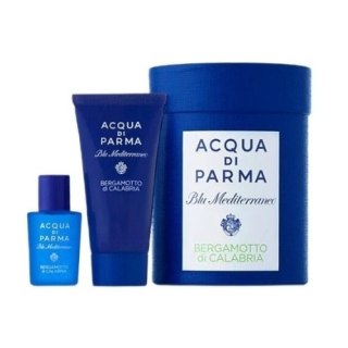 Acqua di Parma Blu Mediterraneo Bergamotto Di Calabria zestaw miniatura wody toaletowej 5ml + żel pod prysznic 20ml