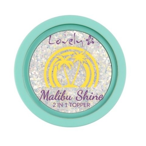 Lovely Malibu Shine glitterowy topper 2w1 1 2g Lovely Malibu Shine glitterowy topper 2w1 1 2g