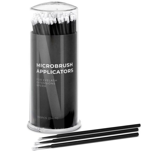 Nanolash Microbrush Applicators bezwłókienkowe aplikatory do rzęs 2mm 100szt. Nanolash Microbrush Applicators bezwłókienkowe aplikatory do rzęs 2mm 100szt.
