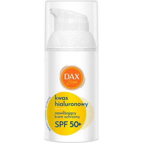 Dax Sun Nawilżający krem ochronny z kwasem hialuronowym SPF50+ 30ml Dax Sun Nawilżający krem ochronny z kwasem hialuronowym SPF50+ 30ml