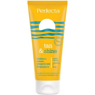 Perfecta Tan & Shine olejkowy balsam stopniowo brązujący do ciała 200ml