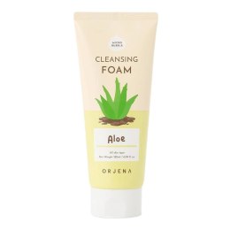 Cleansing Foam Aloe kojąco-nawilżająca pianka do mycia twarzy 180ml Orjena