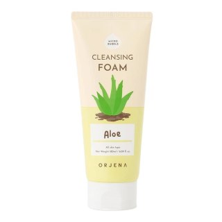 Orjena Cleansing Foam Aloe kojąco-nawilżająca pianka do mycia twarzy 180ml