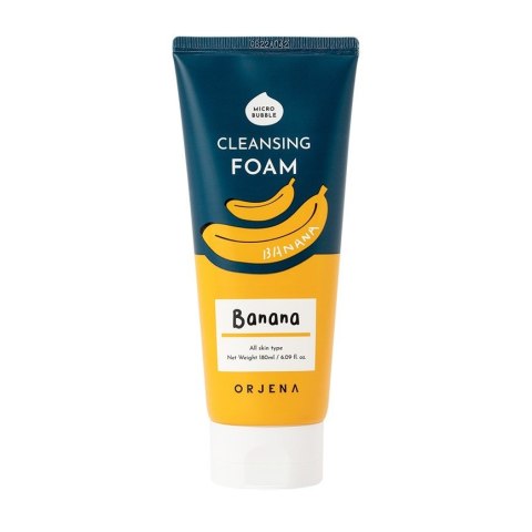 Cleansing Foam Banana oczyszczająca pianka do mycia twarzy 180ml Orjena
