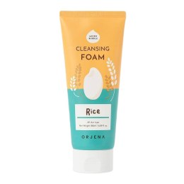 Cleansing Foam Rice rozświetlająca pianka oczyszczająca do mycia twarzy 180ml Orjena