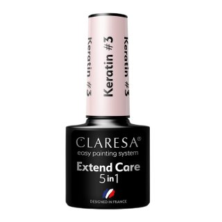 Claresa Extend Care 5in1 Keratin baza hybrydowa 3 5g