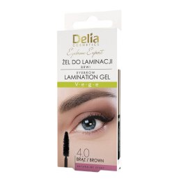 Eyebrow Expert żel do laminacji brwi Brąz 4ml Delia