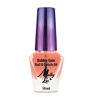 MollyLac Nail & Cuticle Oil oliwka do skórek i paznokci Bubble Gum 10ml