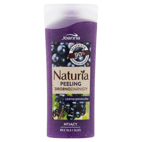 Joanna Naturia peeling drobnoziarnisty Czarna Porzeczka 100g Joanna Naturia peeling drobnoziarnisty Czarna Porzeczka 100g