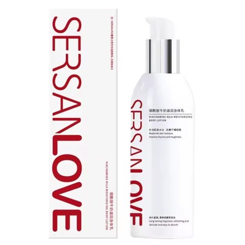 SersanLove Nawilżający balsam do ciała z niacynamidem 260ml SersanLove Nawilżający balsam do ciała z niacynamidem 260ml