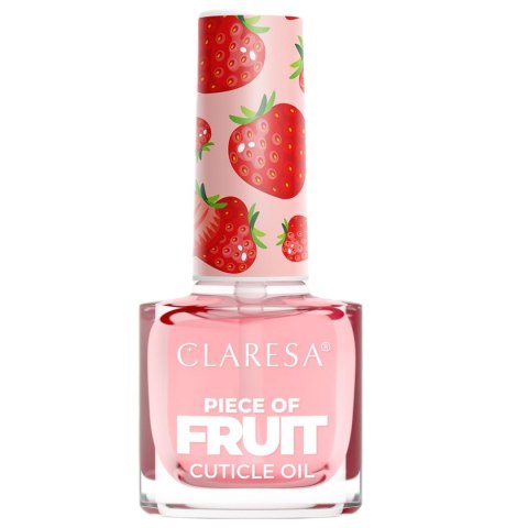 Claresa Piece of Fruit Cuticle Oil owocowa oliwka do skórek i paznokci Strawberry 5ml