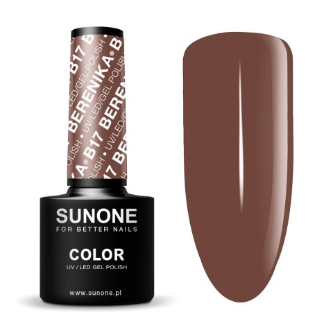 Sunone UV/LED Gel Polish Color lakier hybrydowy B17 Berenika 5ml