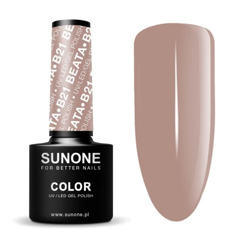 Sunone UV/LED Gel Polish Color lakier hybrydowy B21 Beata 5ml