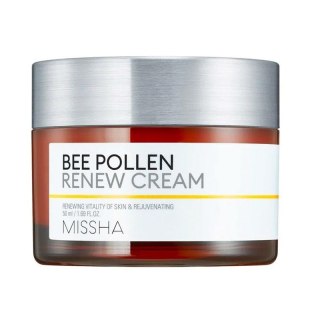 Missha Bee Pollen Renew Cream wzmacniający krem do twarzy 50ml