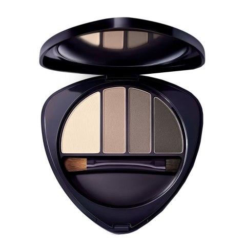 Dr. Hauschka Eye & Brow Palette paleta cieni do powiek i brwi 01 Stone 5.3g Dr. Hauschka Eye & Brow Palette paleta cieni do powiek i brwi 01 Stone 5.3g
