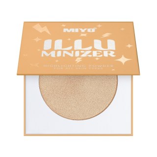 MIYO Illuminizer Highlighting Powder puder rozświetlający do twarzy 01 Galle Light 7g