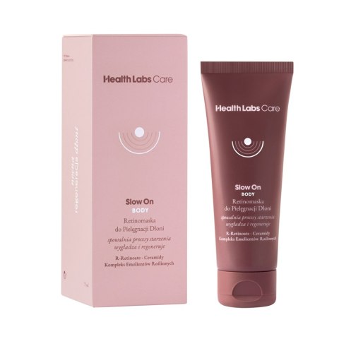 HealthLabs Slow On retinomaska do pielęgnacji dłoni 75ml HealthLabs Slow On retinomaska do pielęgnacji dłoni 75ml