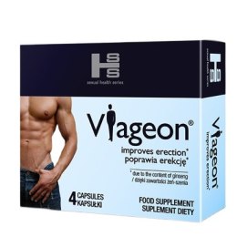Viageon poprawia erekcję suplement diety 4 kapsułki Sexual Health Series