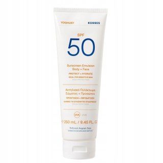 Yoghurt Sunscreen Emulsion Body + Face emulsja ochronna do ciała i twarzy SPF50 250ml