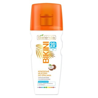 Bielenda Bikini kokosowe mleczko do opalania SPF20 200ml