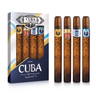 Cuba Original Cuba Quad For Men zestaw Gold woda toaletowa + Royal woda toaletowa + Winner woda toaletowa + Shadow woda toaletowa 4x35ml