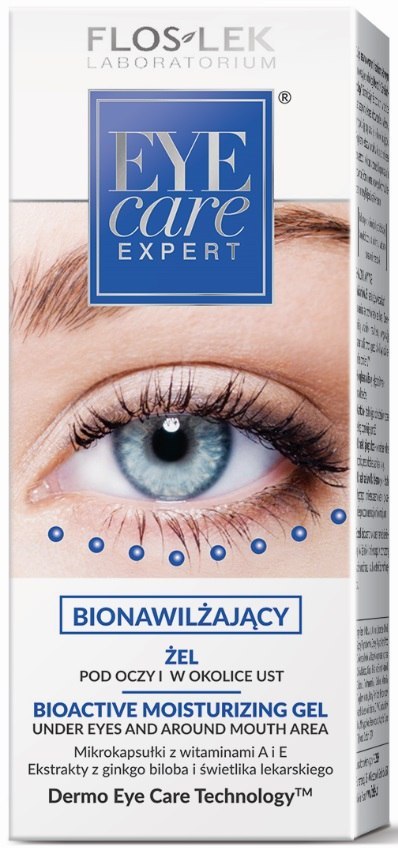 Floslek Eye Care Expert żel bionawilżający pod oczy i w okolice ust 30ml