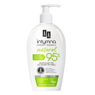 AA Intymna Ochrona&Pielęgnacja NATURAL 95% żel nawilżający do higieny intymnej 300ml