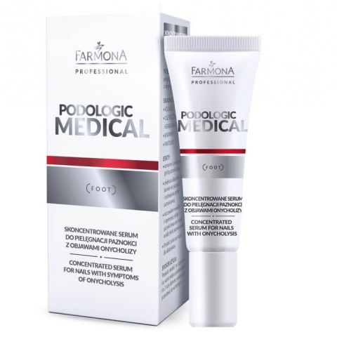 Farmona Professional Podologic Medical skoncentrowane serum do pielęgnacji paznokci z objawami onycholizy 15ml Farmona Professional Podologic Medical skoncentrowane serum do pielęgnacji paznokci z objawami onycholizy 15ml