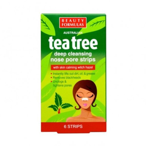 Beauty Formulas Tea Tree Blackhead Peeling Facial Scrub oczyszczający peeling do twarzy 150ml Beauty Formulas Tea Tree Blackhead Peeling Facial Scrub oczyszczający peeling do twarzy 150ml