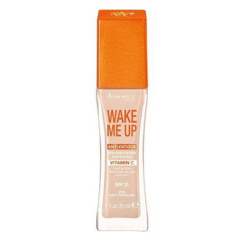 Rimmel Wake Me Up Anti-Fatigue Foundation podkład rozświetlający 010 Light Porcelain SPF15 30ml Rimmel Wake Me Up Anti-Fatigue Foundation podkład rozświetlający 010 Light Porcelain SPF15 30ml