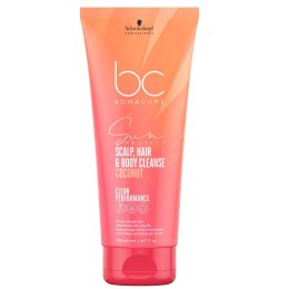 BC Bonacure Sun Protect 3in1 szampon do włosów skóry głowy i ciała 200ml Schwarzkopf Professional