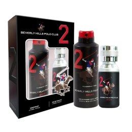 Men Sport Two zestaw woda toaletowa spray 100ml + dezodorant spray 175ml Beverly Hills Polo Club