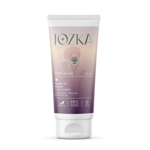 Jozka Odżywczy krem do rąk nagietek rdest olej z róży 100ml Jozka Odżywczy krem do rąk nagietek rdest olej z róży 100ml