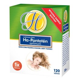 Optimum włosy skóra i paznokcie suplement diety 120 tabletek Ha-Pantoten