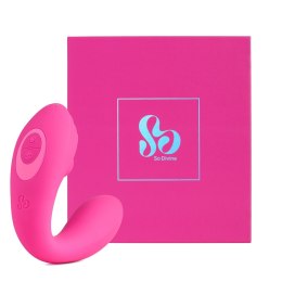 Pearl Vibe Stimulator ssący wibrator punktu G Pink So Divine