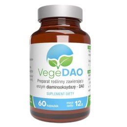 Suplement diety dla osób z nietolerancją histaminy 60 kapsułek VegeDAO