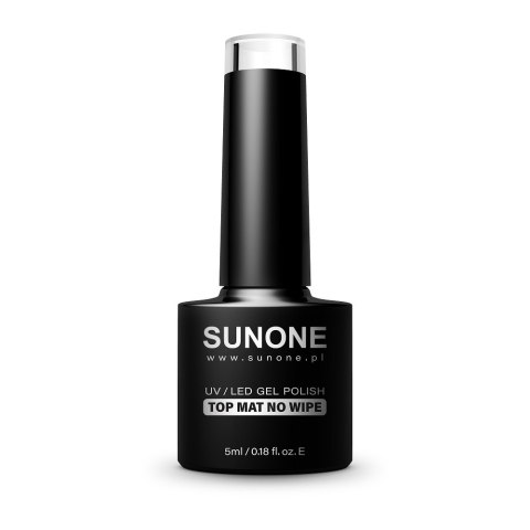 Sunone UV/LED Gel Polish Top Mat No Wipe matowy top hybrydowy do paznokci 5ml