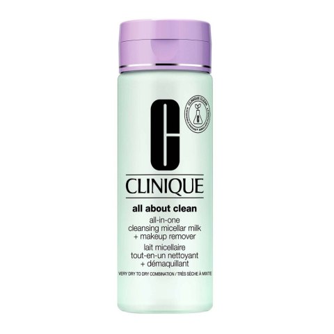 Clinique All-in-One Cleansing Micellar Milk + Makeup Remover oczyszczające mleczko do demakijażu do cery suchej i bardzo suchej 200ml Clinique All-in-One Cleansing Micellar Milk + Makeup Remover oczyszczające mleczko do demakijażu do cery suchej i bardzo suchej 200ml
