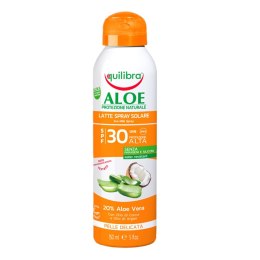 Aloe Sun aloesowe mleczko przeciwsłoneczne w sprayu SPF30 150ml Equilibra